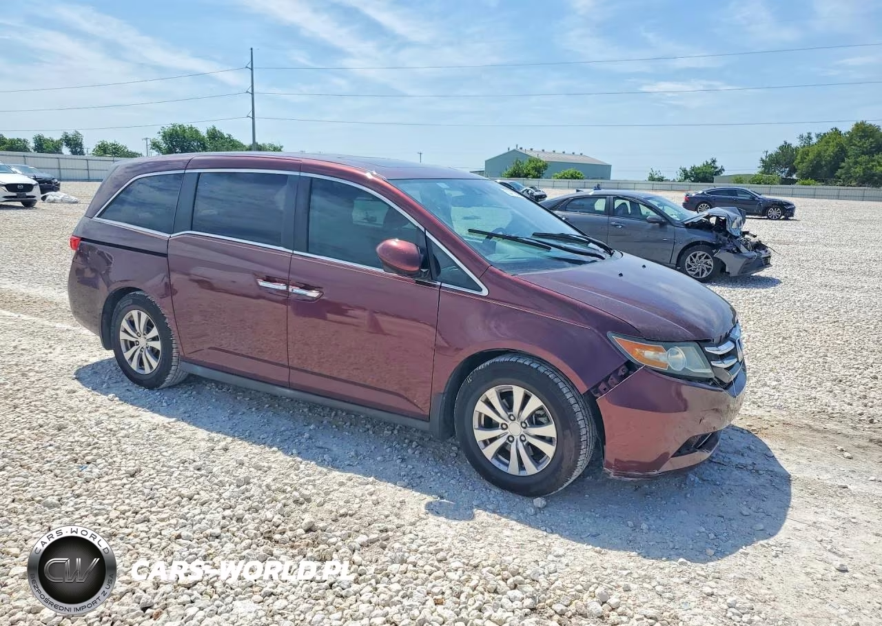 2017 Honda Odyssey Exl VIN:5FNRL5H66HB001722 - 4