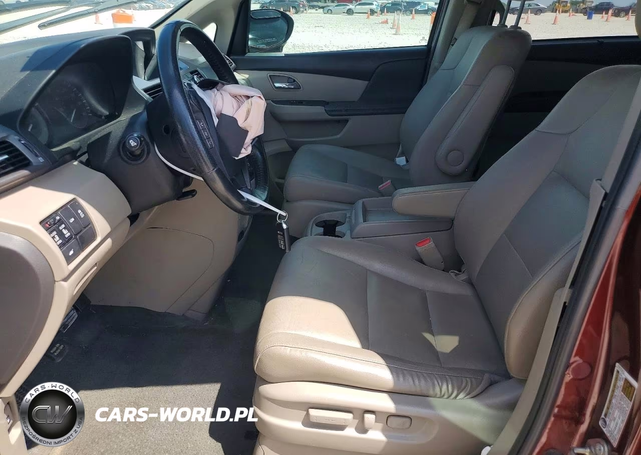 2017 Honda Odyssey Exl VIN:5FNRL5H66HB001722 - 7