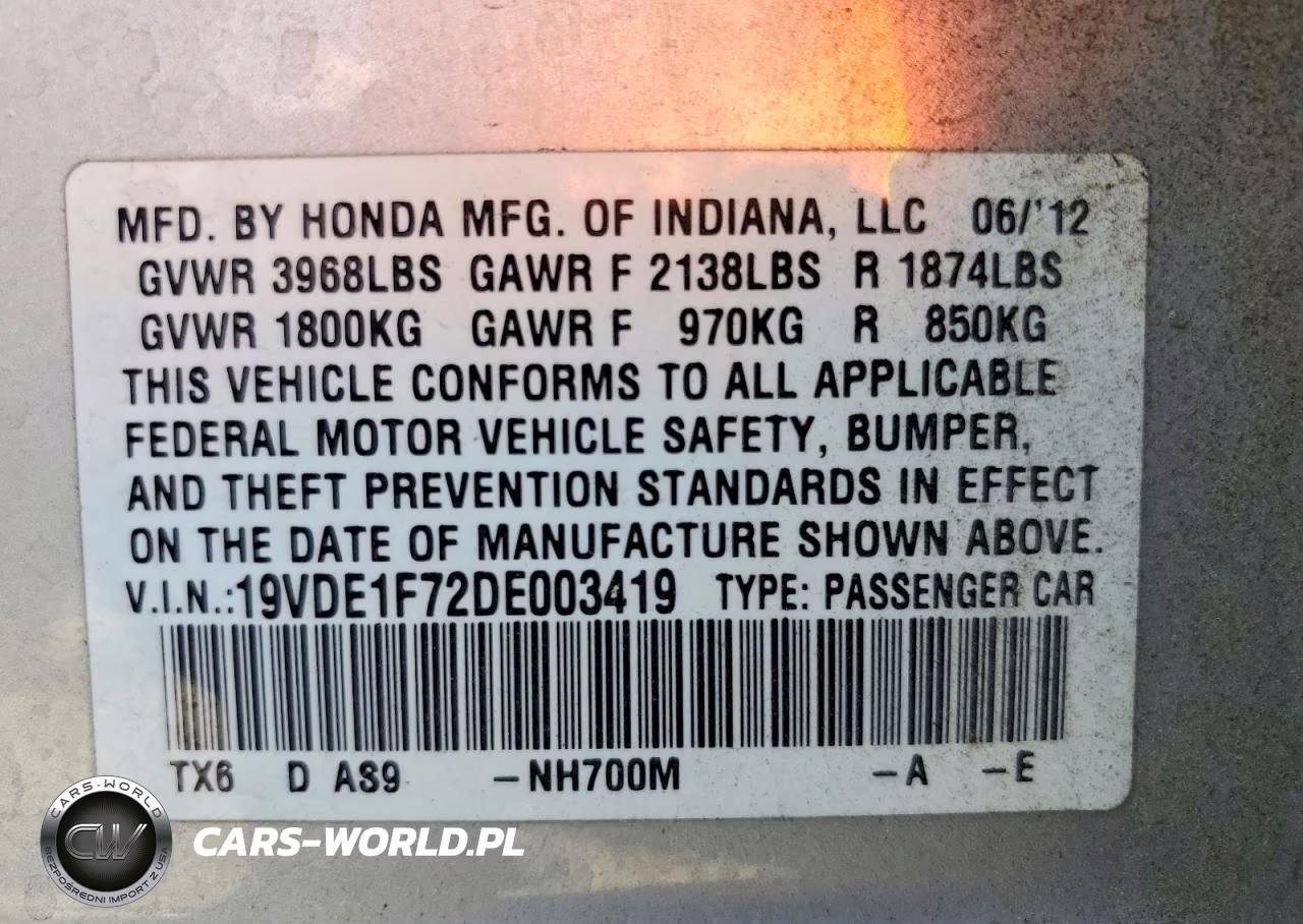2013 Acura Ilx 20 Tech VIN:19VDE1F72DE003419 - 13
