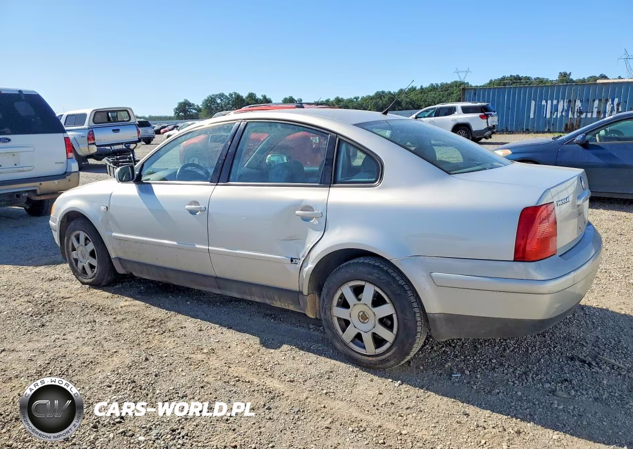 2000 Volkswagen Passat Gls VIN:WVWMA23B0YP291481 - 2