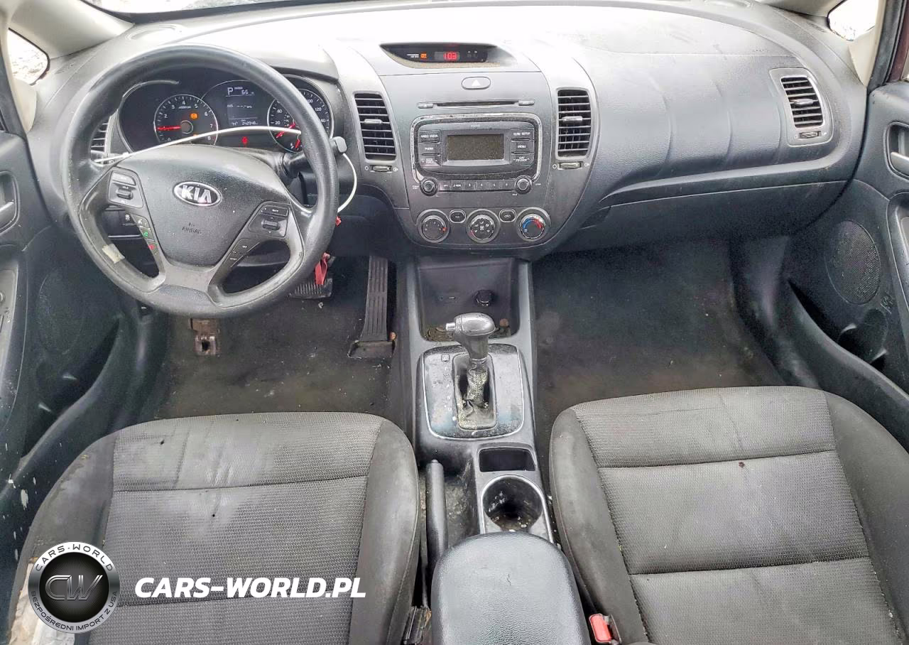 2017 Kia Forte Lx VIN:3KPFK4A70HE080653 - 8