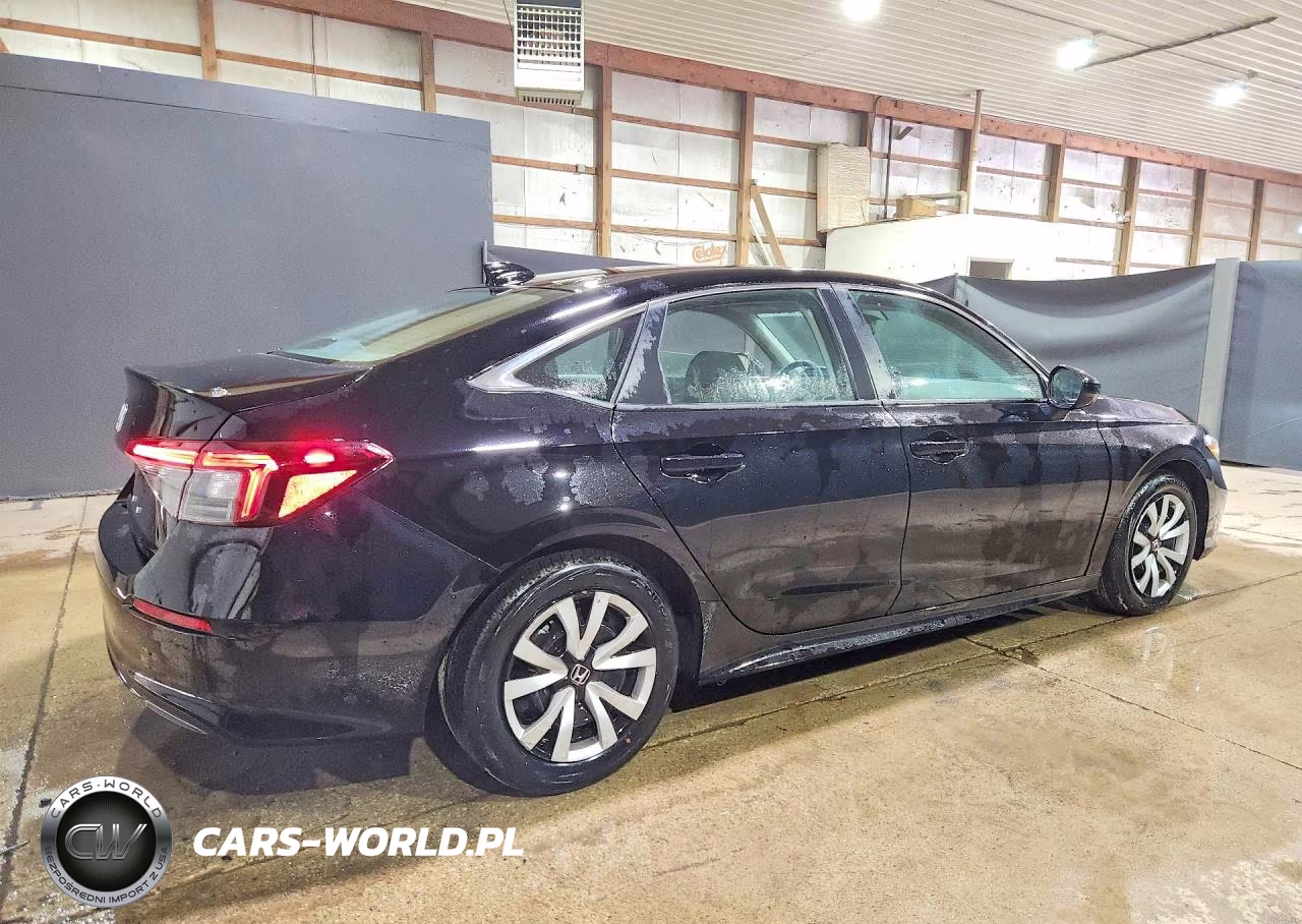 2025 Honda Civic Lx VIN:2HGFE2F26SH602921 - 3