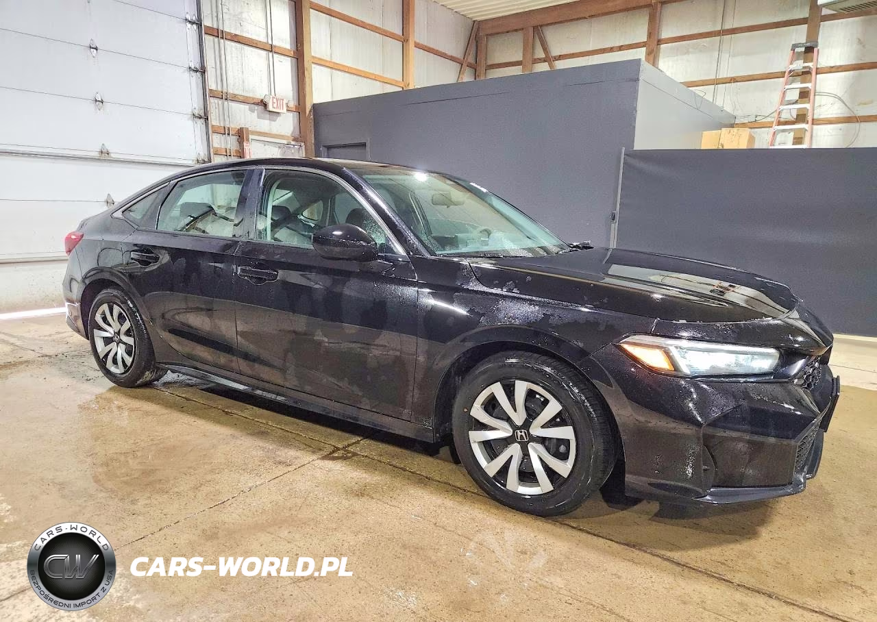 2025 Honda Civic Lx VIN:2HGFE2F26SH602921 - 4