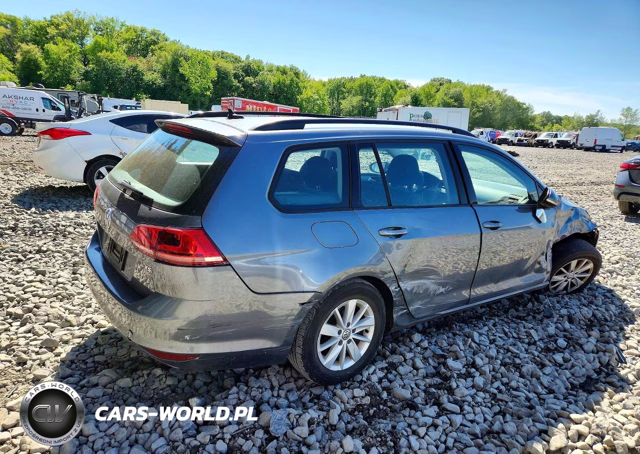2016 Volkswagen Golf Sportwagen S VIN:3VWC17AUXGM510123 - 3