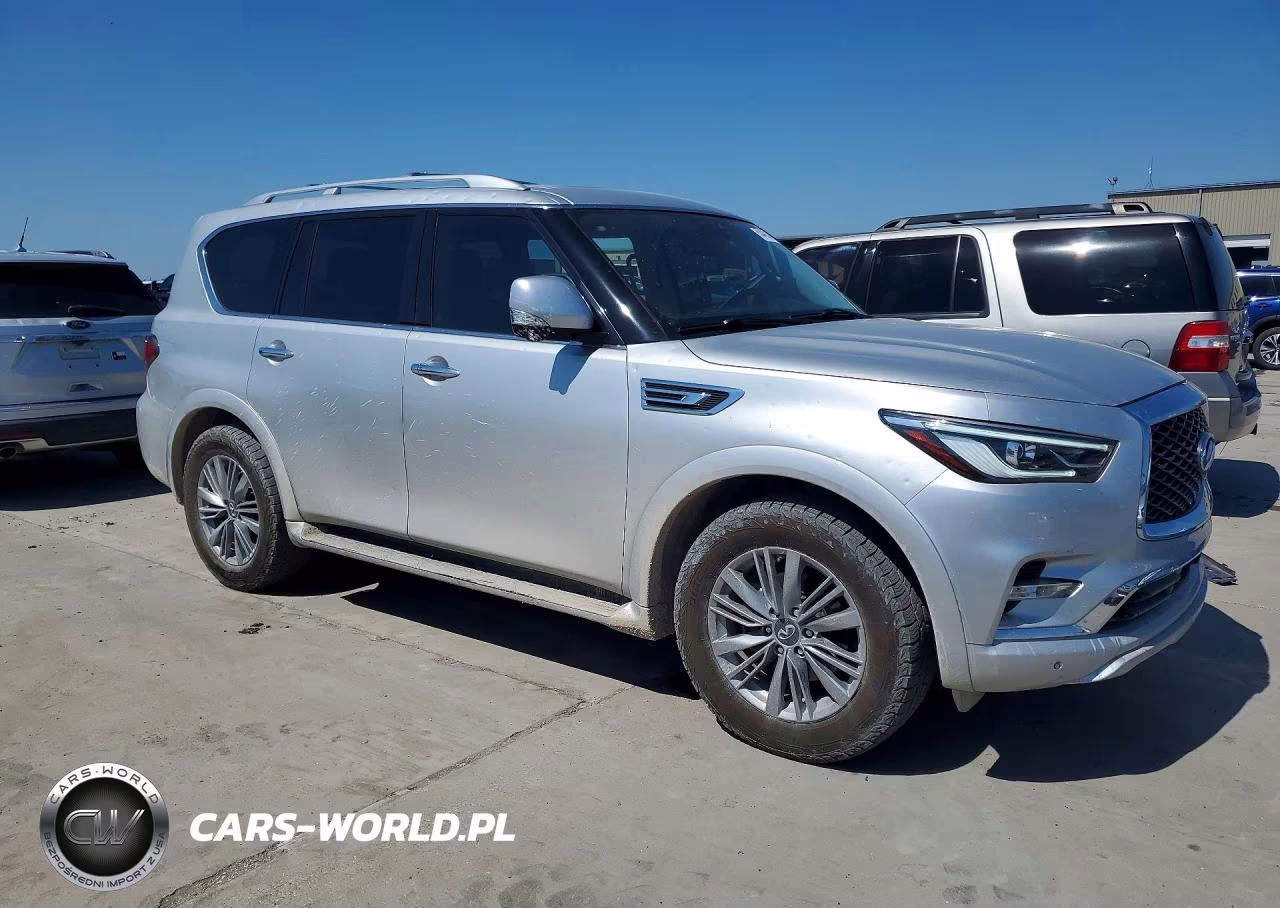 2021 Infiniti Qx80 Luxe VIN:JN8AZ2AC6M9475706 - 4