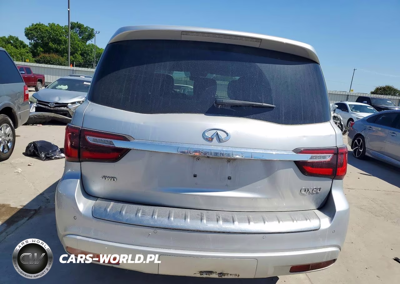 2021 Infiniti Qx80 Luxe VIN:JN8AZ2AC6M9475706 - 6