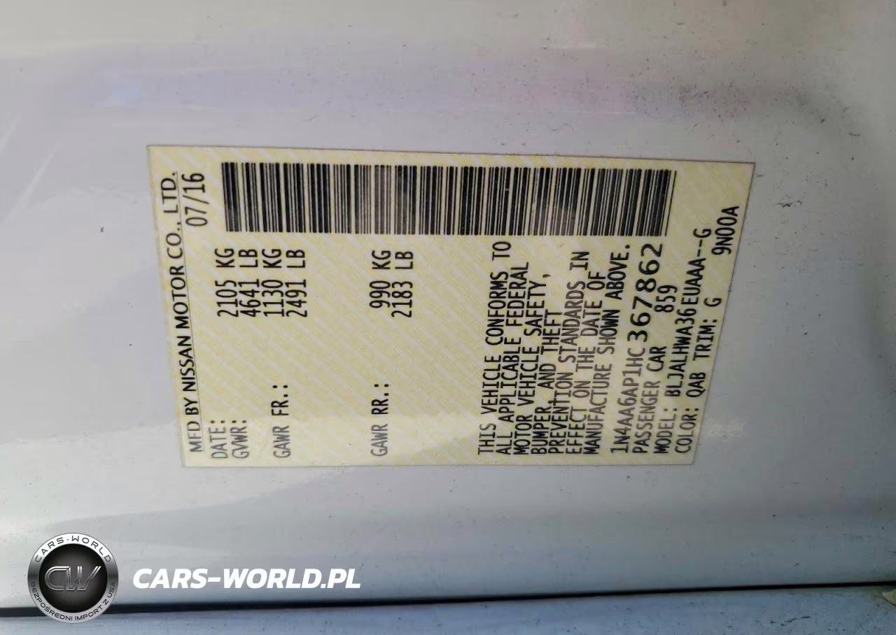 2017 Nissan Maxima Platinum VIN:1N4AA6AP1HC367862 - 12