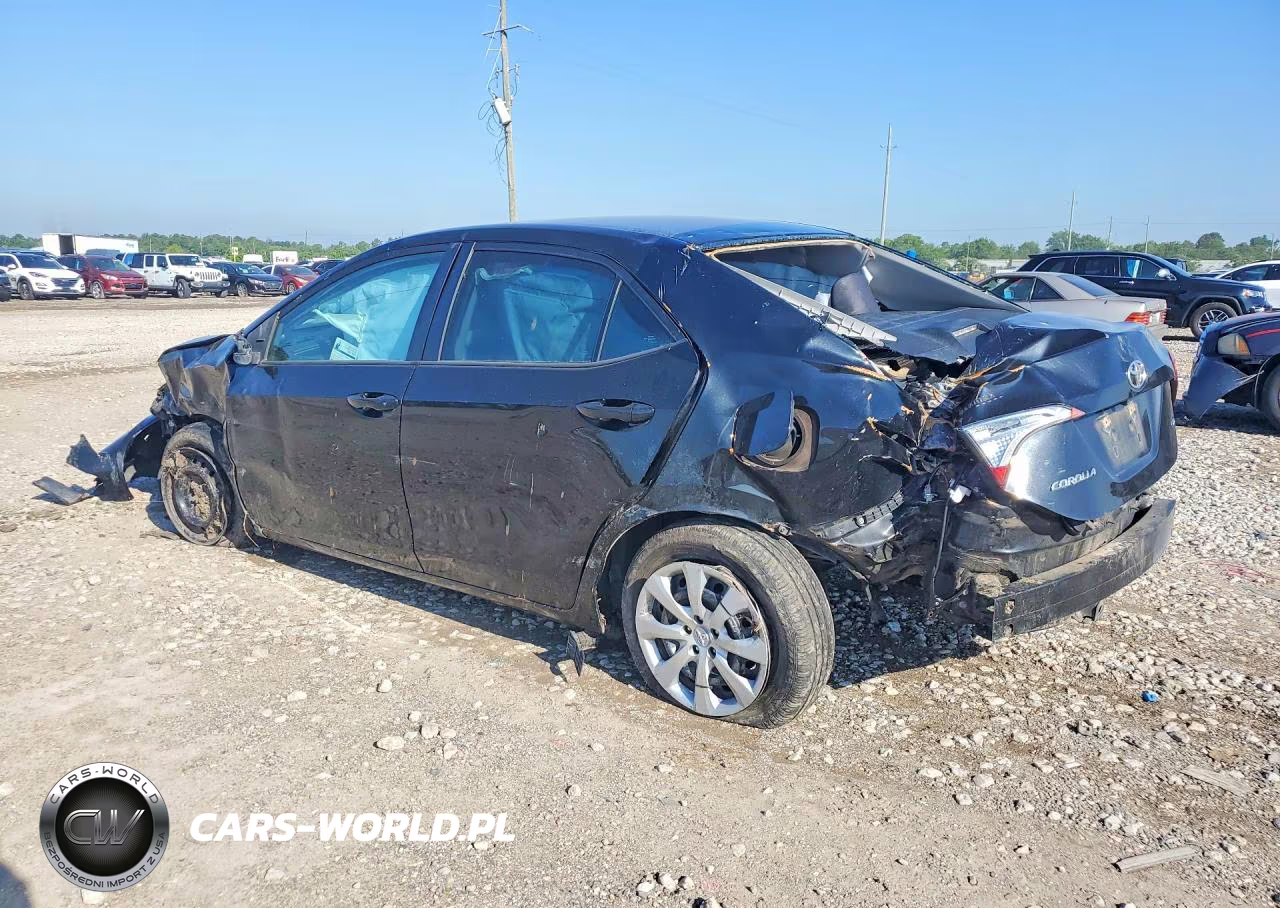 2018 Toyota Corolla Le VIN:5YFBURHE7JP840821 - 2