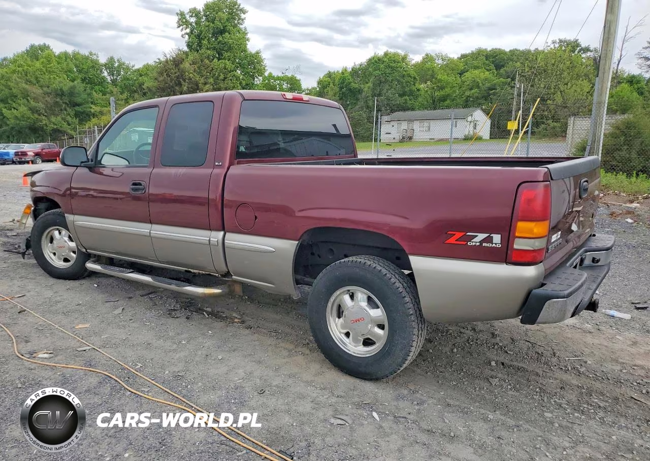 2001 GMC New Sierra K1500 VIN:2GTEK19T511290583 - 2
