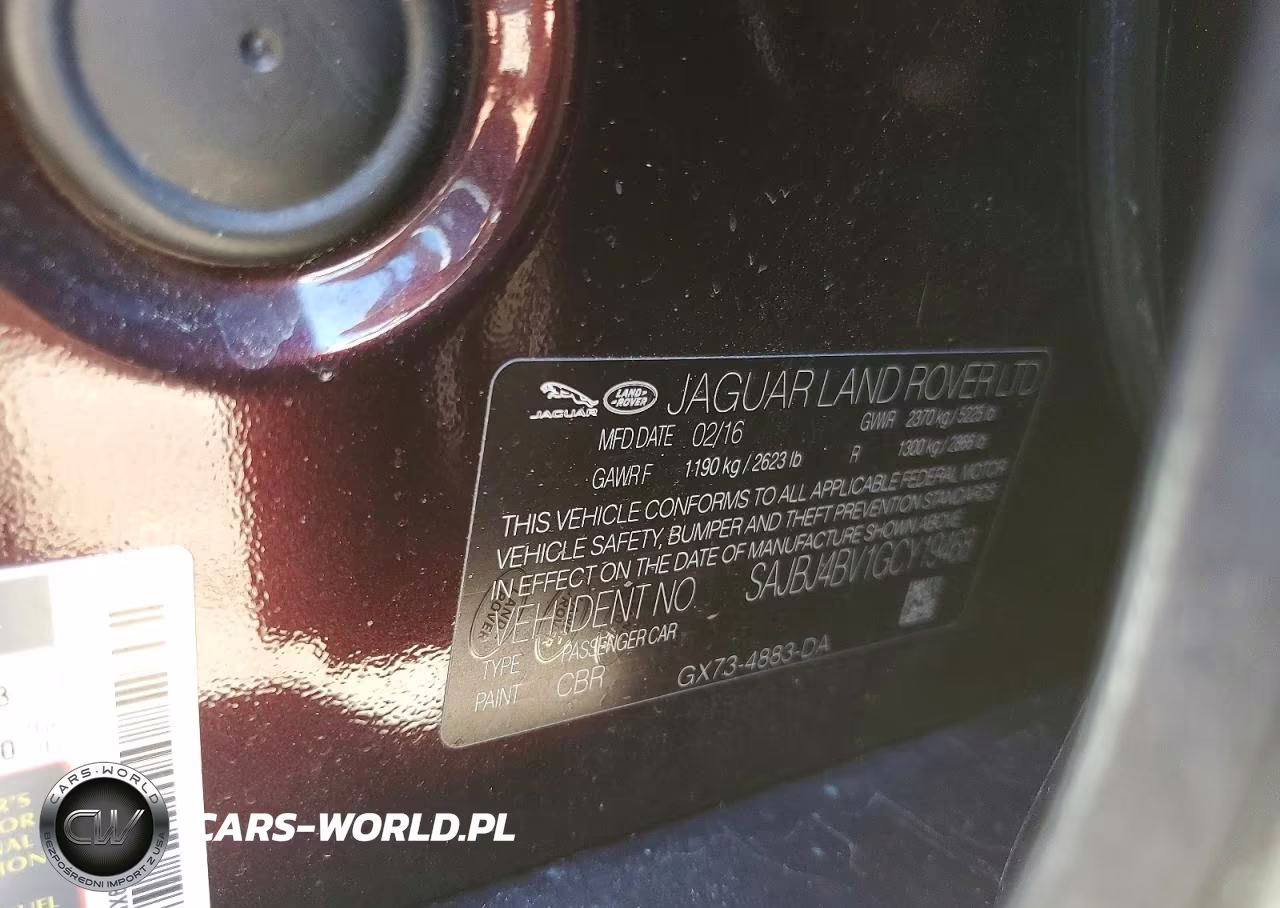 2016 Jaguar Xf Premium VIN:SAJBJ4BV1GCY19468 - 12