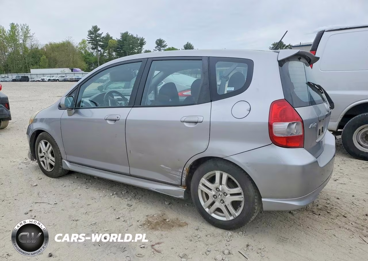 2007 Honda Fit S VIN:JHMGD38677S028839 - 2