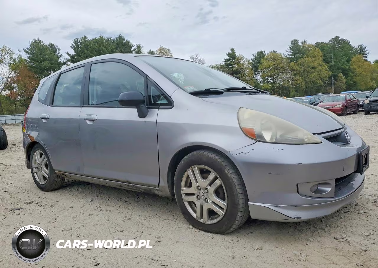 2007 Honda Fit S VIN:JHMGD38677S028839 - 4
