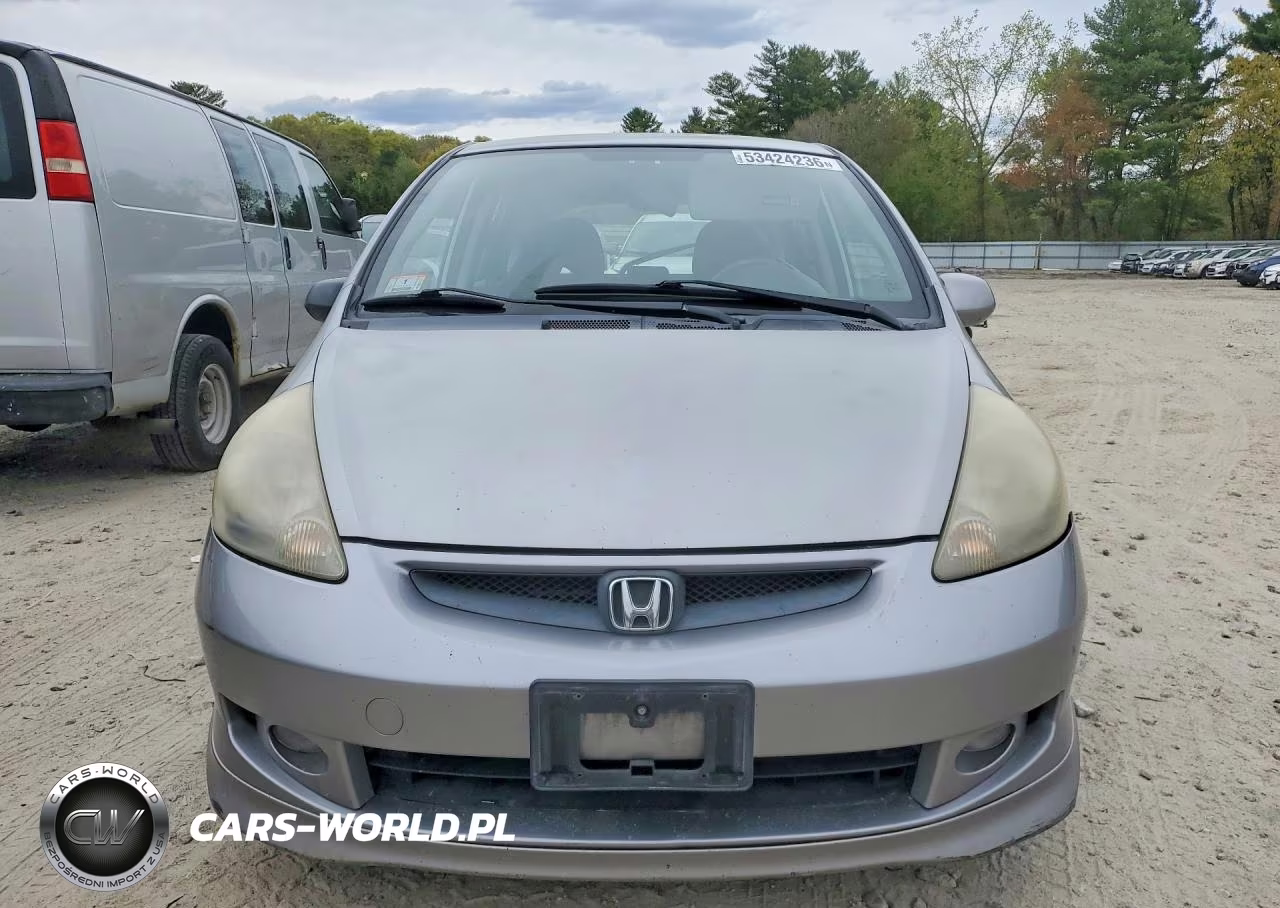 2007 Honda Fit S VIN:JHMGD38677S028839 - 5