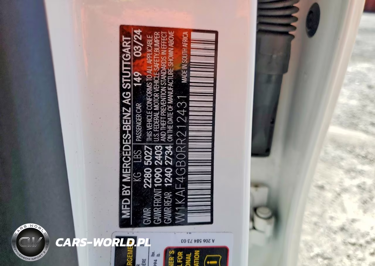 2024 Mercedes-Benz C 300 VIN:W1KAF4GB0RR212431 - 12