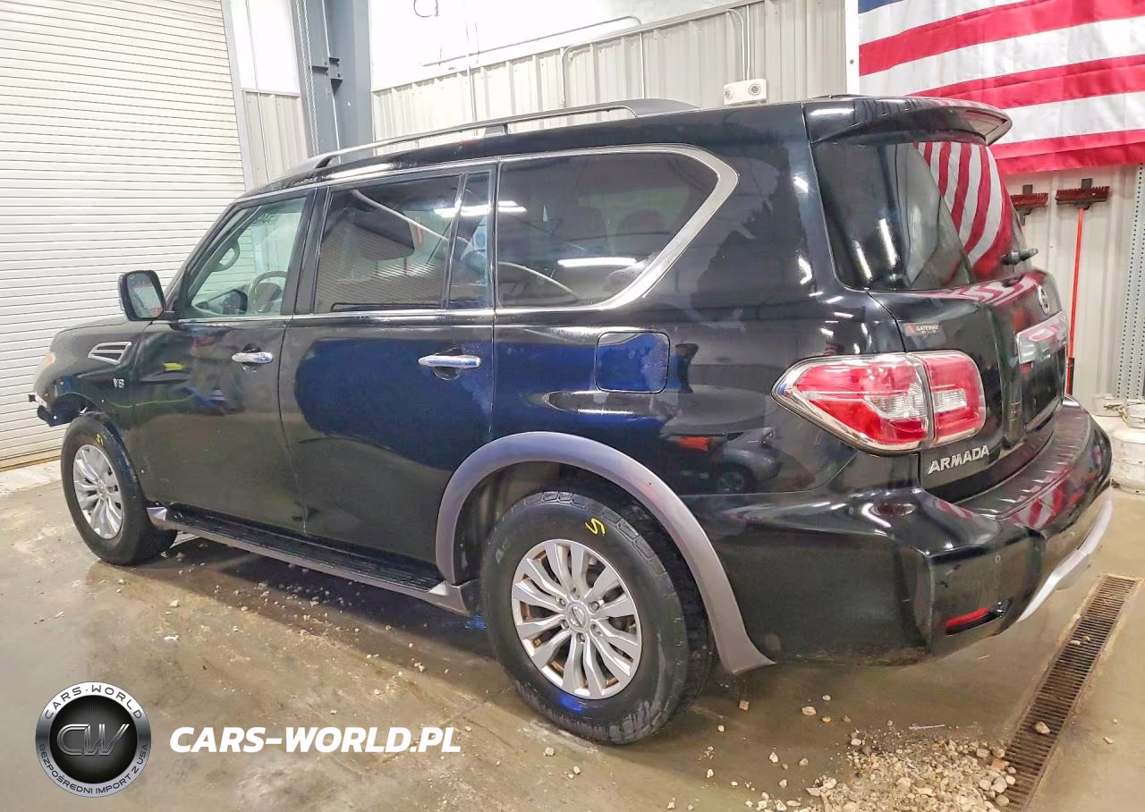 2017 Nissan Armada Sv VIN:JN8AY2NC9H9503095 - 2