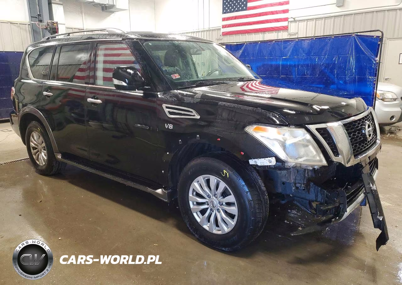 2017 Nissan Armada Sv VIN:JN8AY2NC9H9503095 - 4