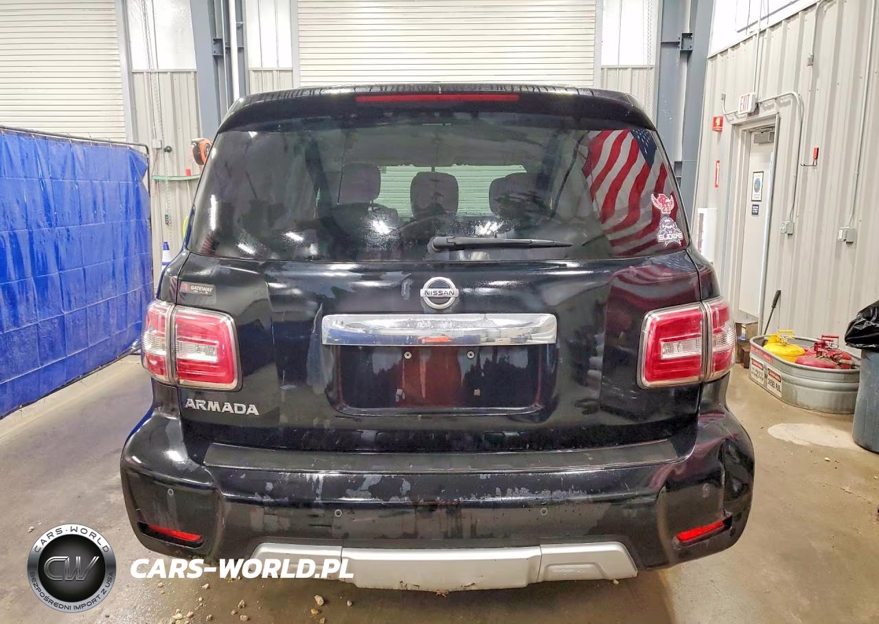 2017 Nissan Armada Sv VIN:JN8AY2NC9H9503095 - 6
