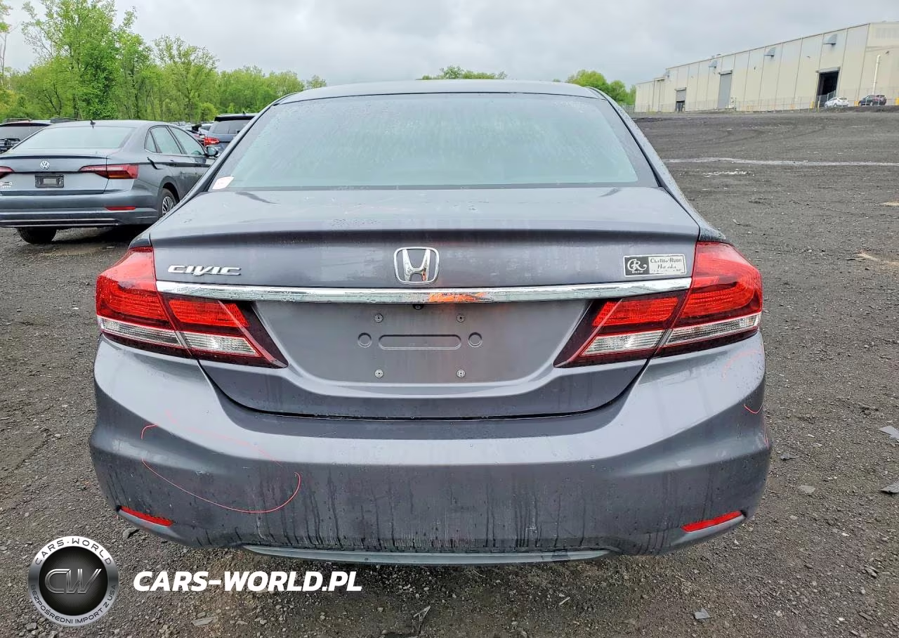 2014 Honda Civic Lx VIN:2HGFB2F50EH542884 - 6