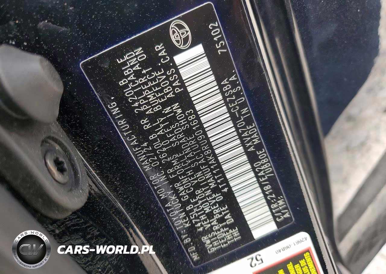 2024 Toyota Camry Se VIN:4T1T11AK8RU901683 - 12