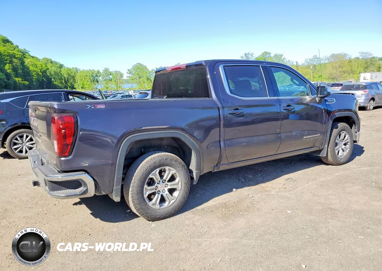 2022 GMC Sierra K1500 Sle VIN:3GTUUBED6NG623820 - 3