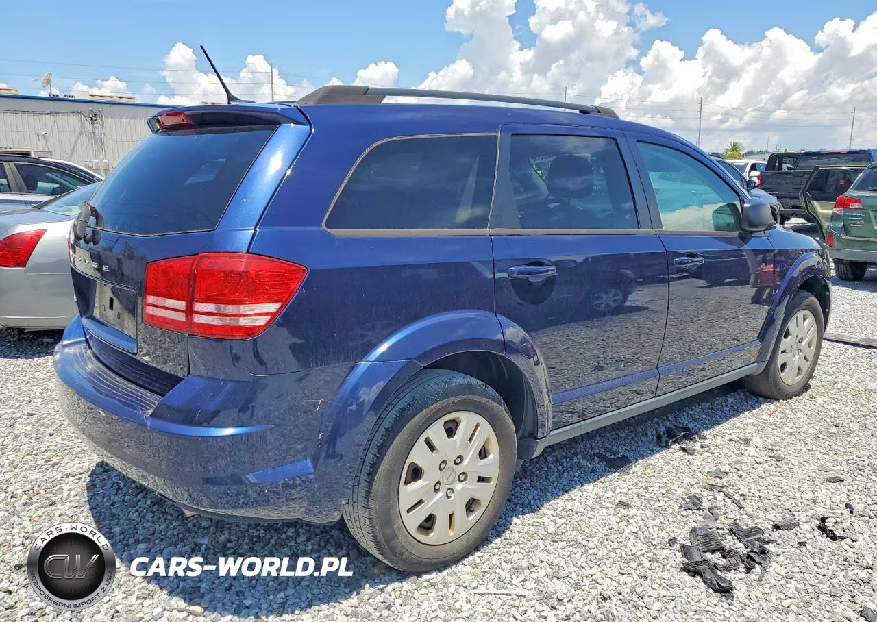 2017 Dodge Journey Se VIN:3C4PDCAB8HT707673 - 3