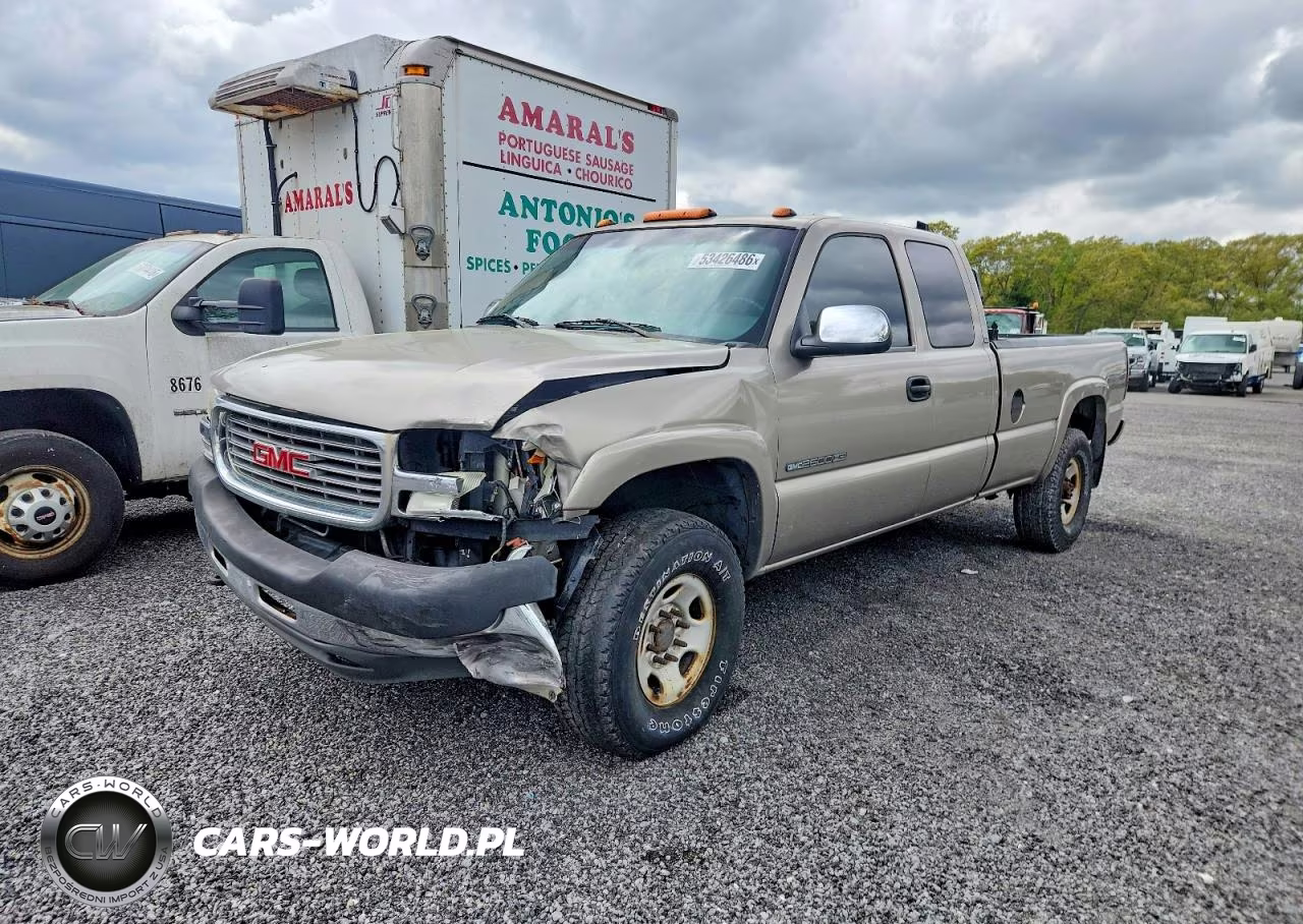 2002 GMC Sierra K2500 Heavy Duty VIN:1GTHK29U52E237104 - 2