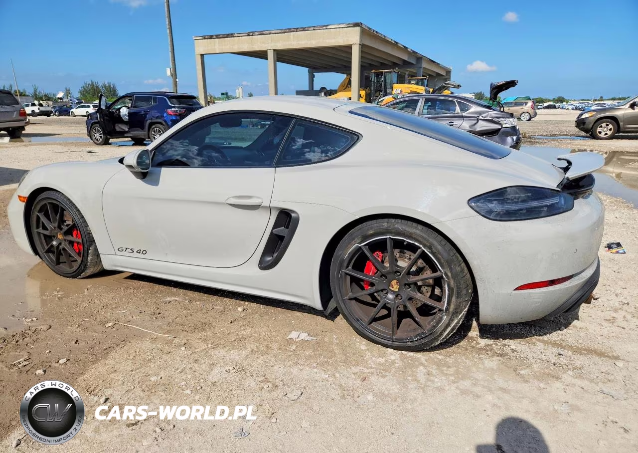 2021 Porsche Cayman Gts VIN:WP0AD2A83MS281701 - 2