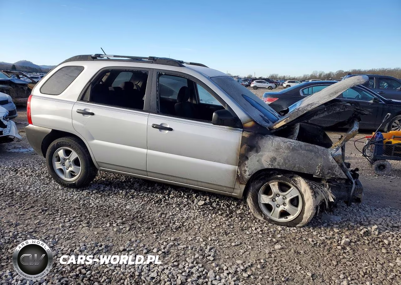 2008 Kia Sportage Lx VIN:KNDJF724787520193 - 4