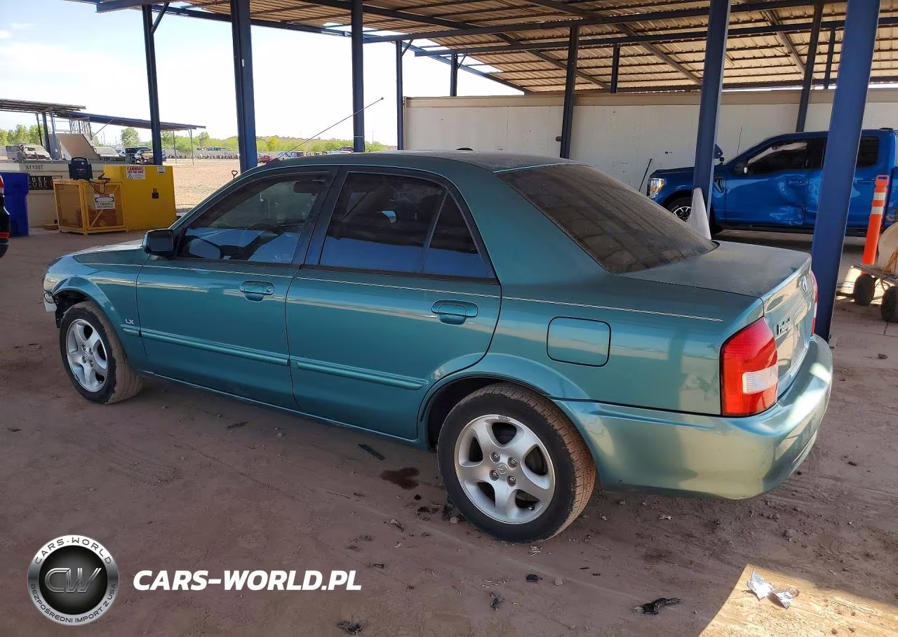 2002 Mazda Protege Dx VIN:JM1BJ225520505996 - 2