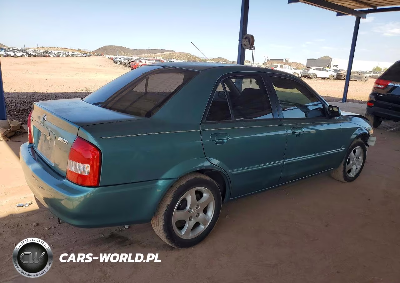 2002 Mazda Protege Dx VIN:JM1BJ225520505996 - 3