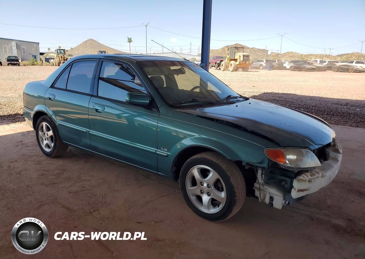 2002 Mazda Protege Dx VIN:JM1BJ225520505996 - 4