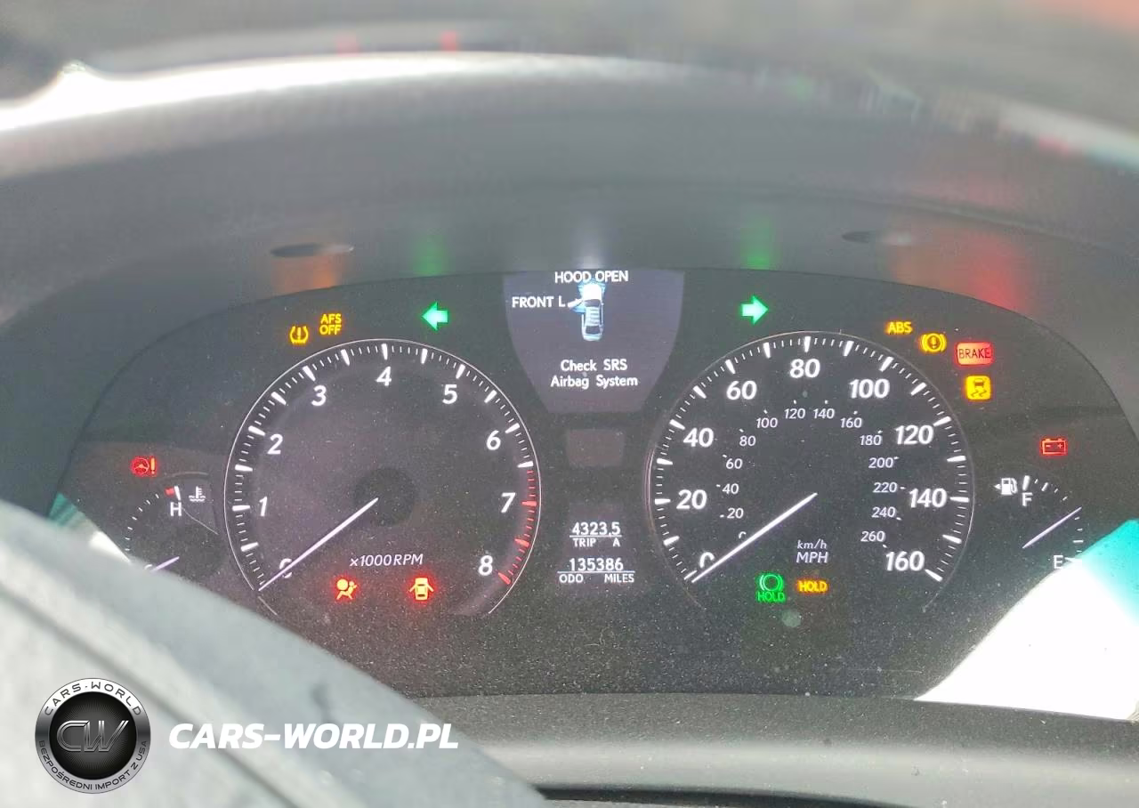 2012 Lexus Ls 460 VIN:JTHBL5EF8C5111539 - 9