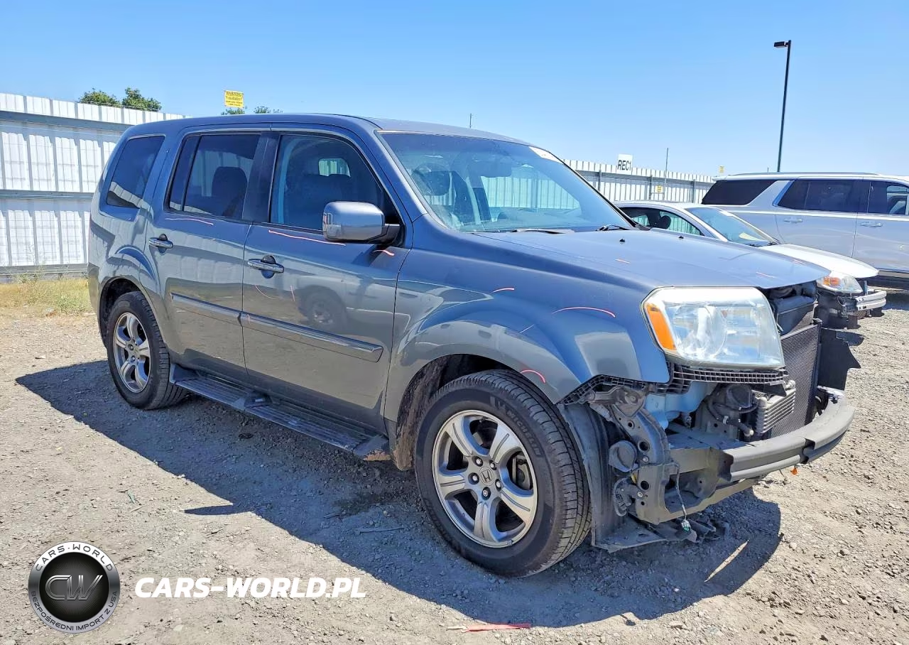 2013 Honda Pilot Exl VIN:5FNYF4H51DB076536 - 4