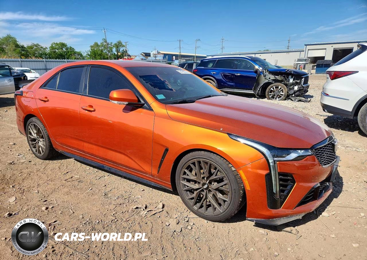 2023 Cadillac Ct4-V Blackwing VIN:1G6DL5RP4P0411162 - 4