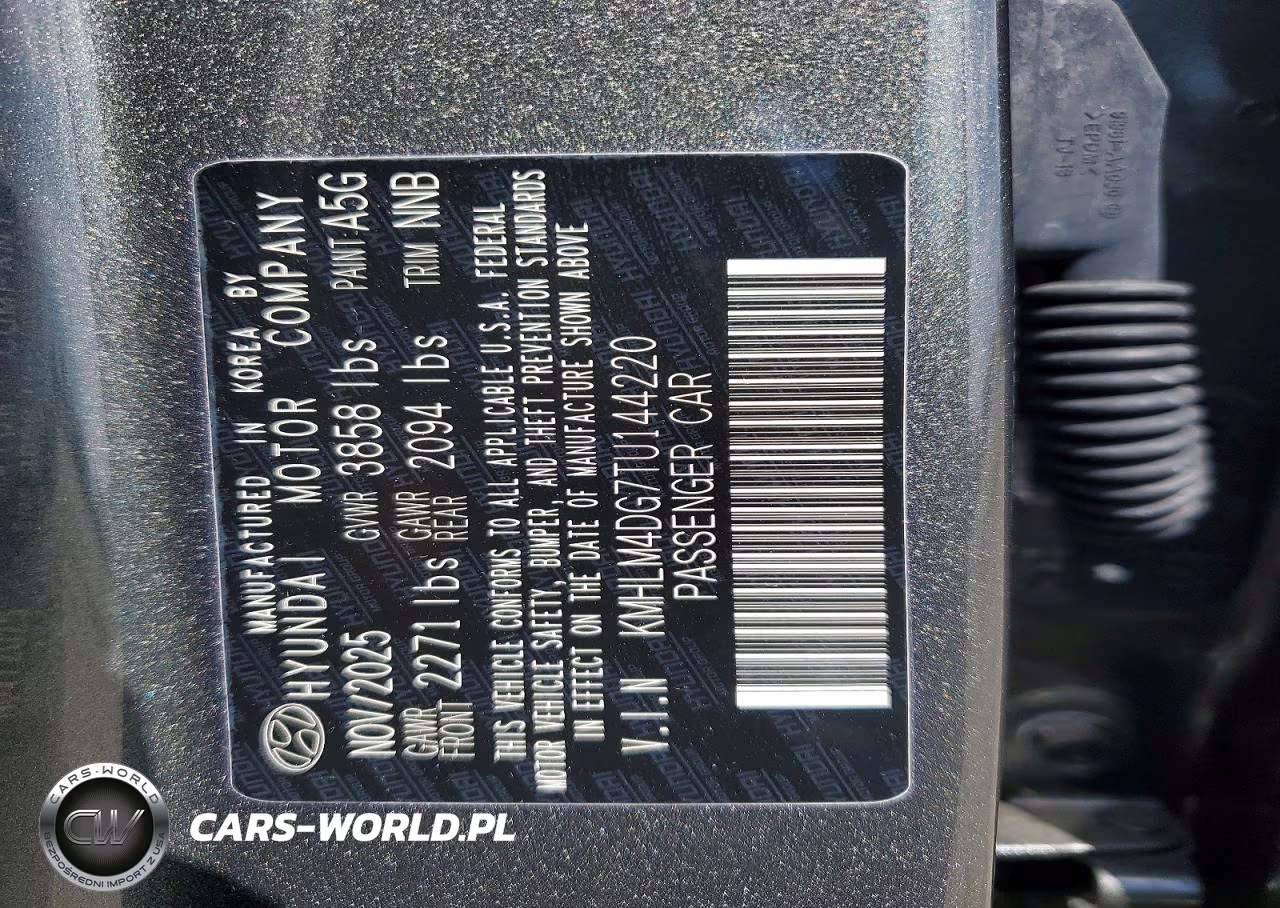 2026 Hyundai Elantra Sel Sport VIN:KMHLM4DG7TU144220 - 12