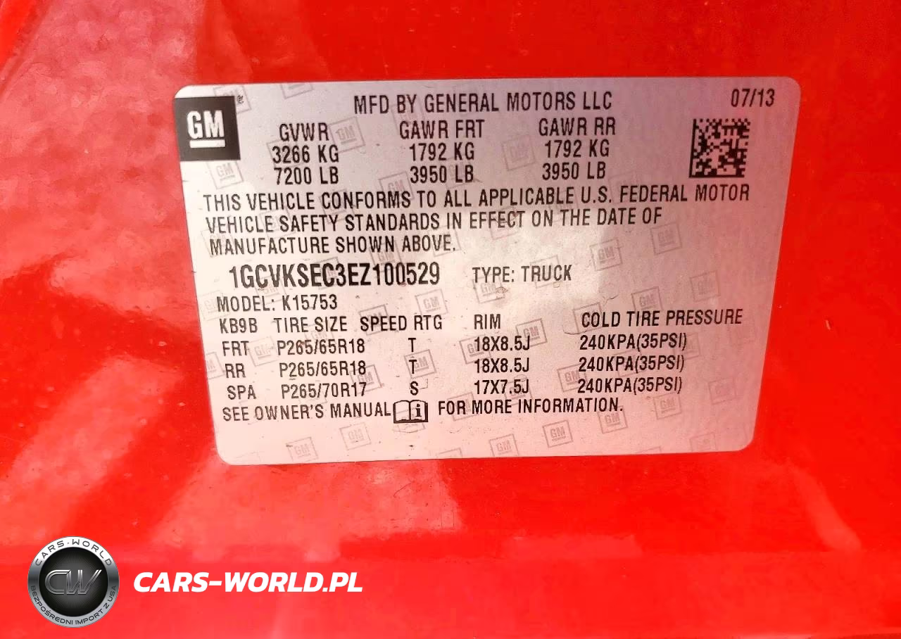 2014 Chevrolet Silverado K1500 Ltz VIN:1GCVKSEC3EZ100529 - 12