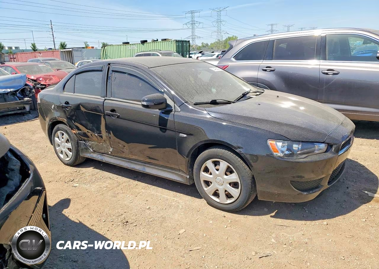 2015 Mitsubishi Lancer Es VIN:JA32U2FU9FU020640 - 4