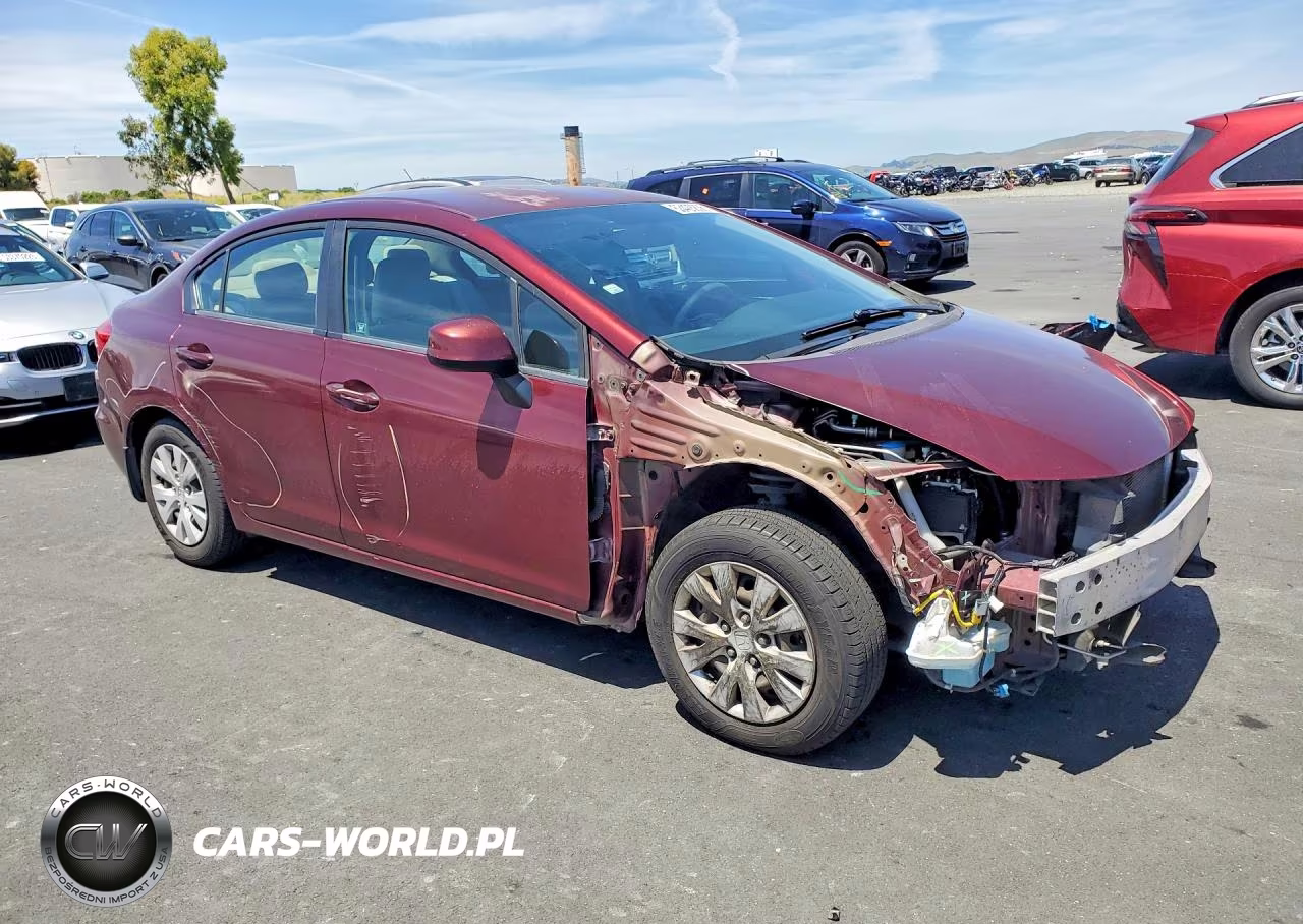 2012 Honda Civic Lx VIN:2HGFB2F50CH512619 - 4