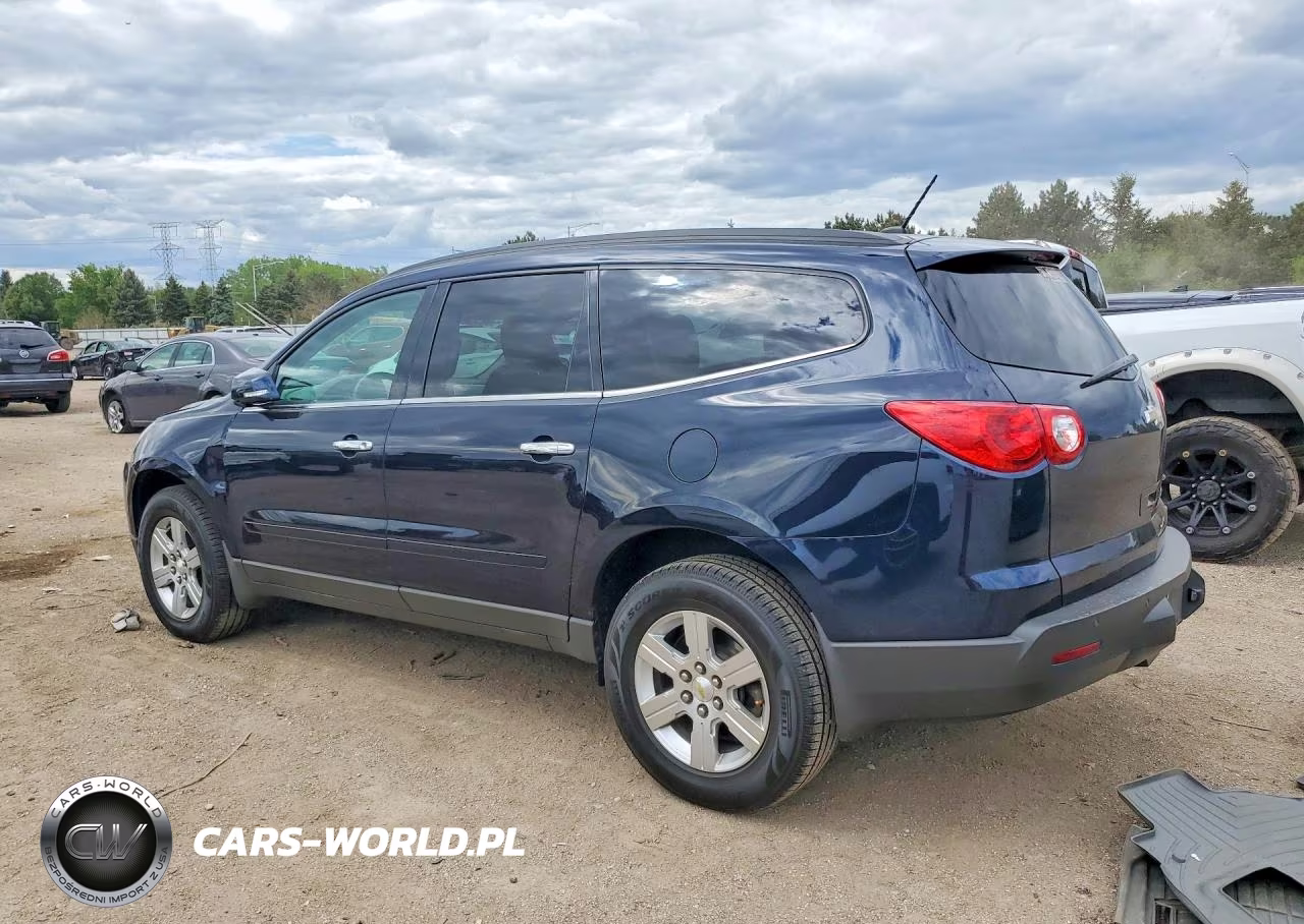 2012 Chevrolet Traverse Lt VIN:1GNKRGED6CJ134651 - 2