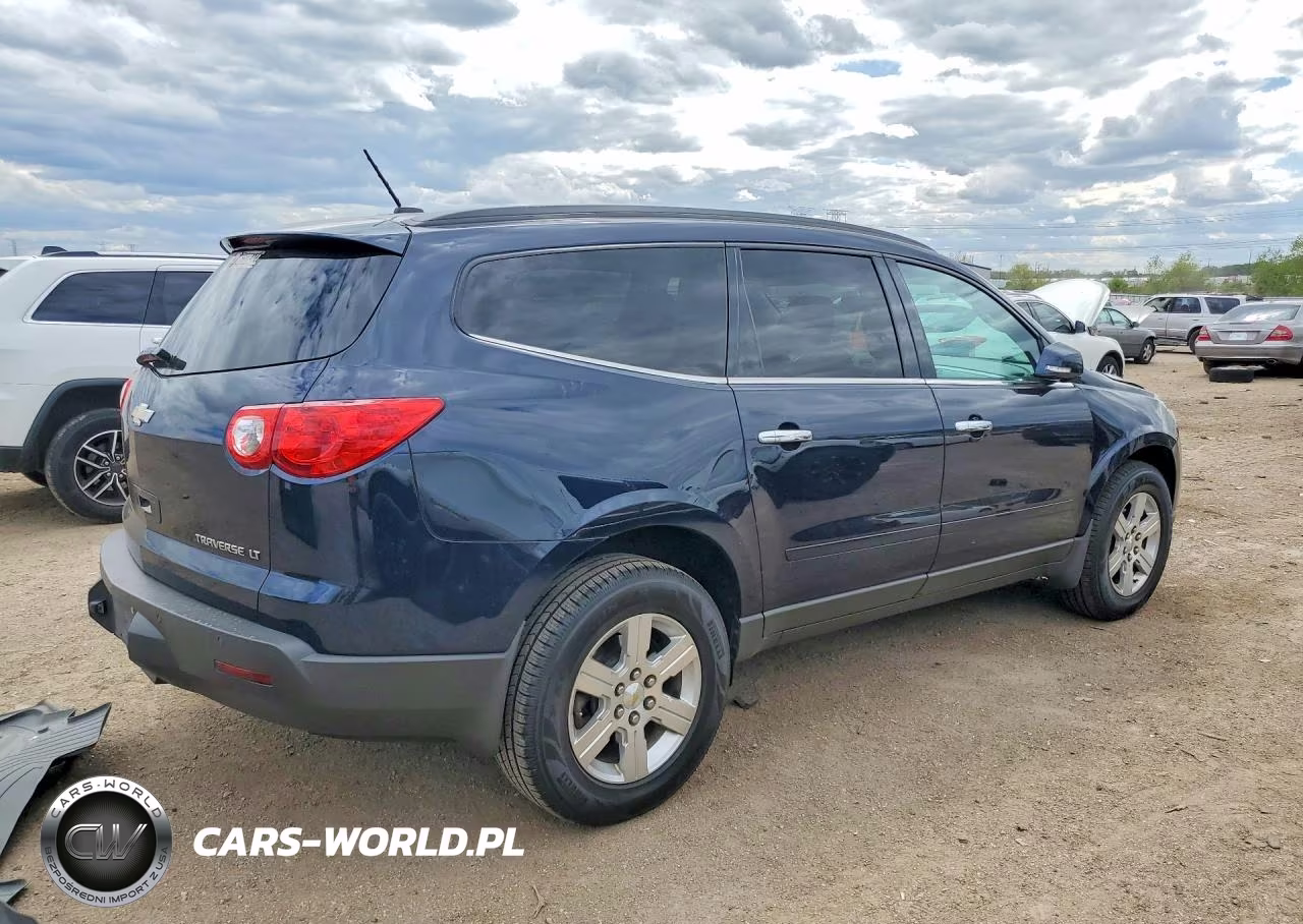 2012 Chevrolet Traverse Lt VIN:1GNKRGED6CJ134651 - 3