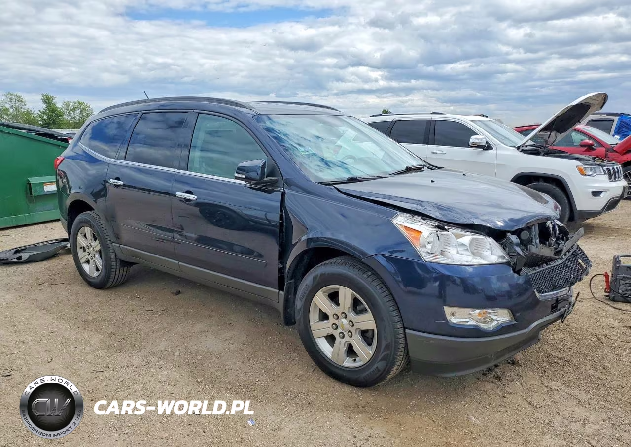 2012 Chevrolet Traverse Lt VIN:1GNKRGED6CJ134651 - 4