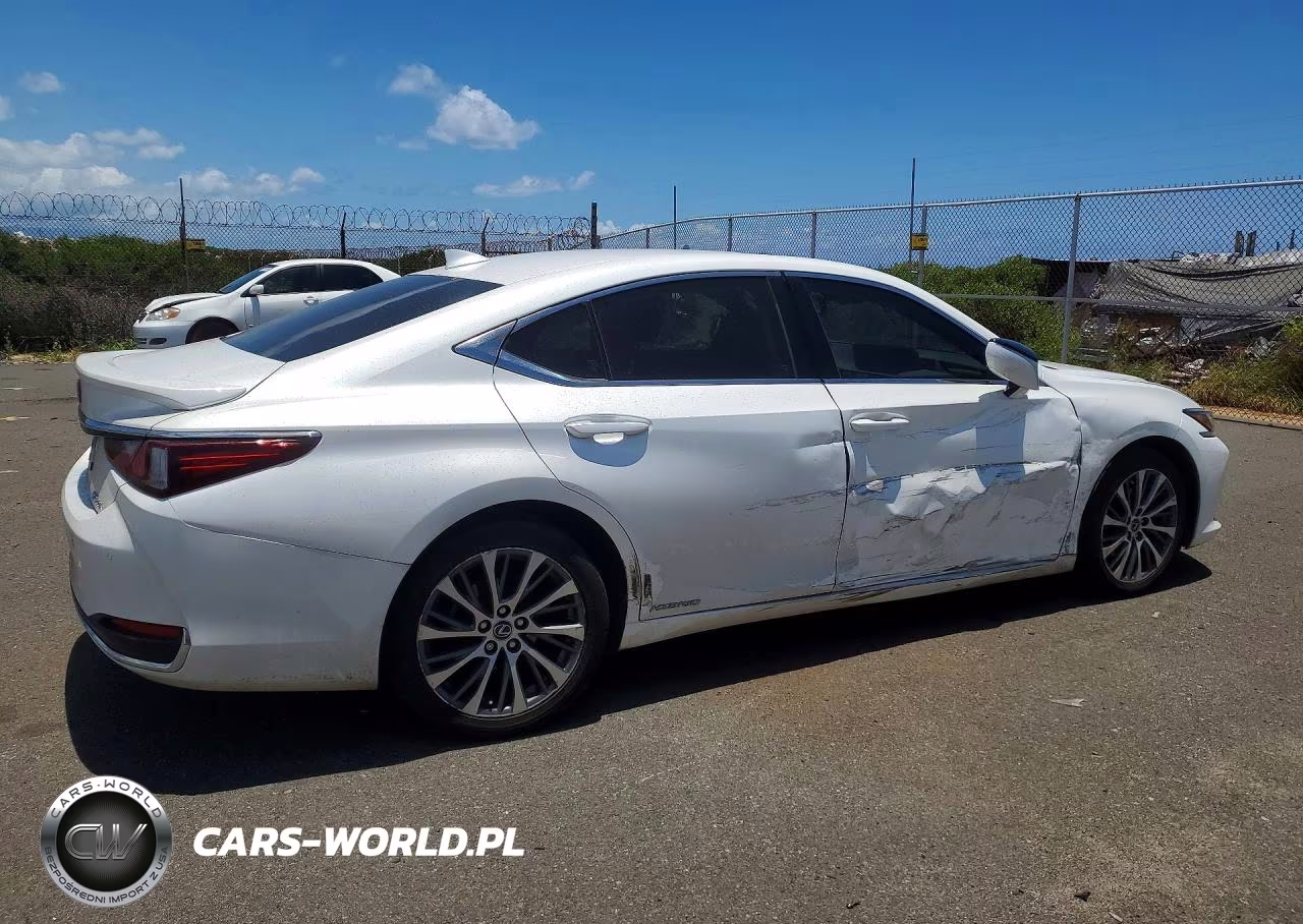 2019 Lexus Es 300H VIN:JTHB21B17K2002574 - 3