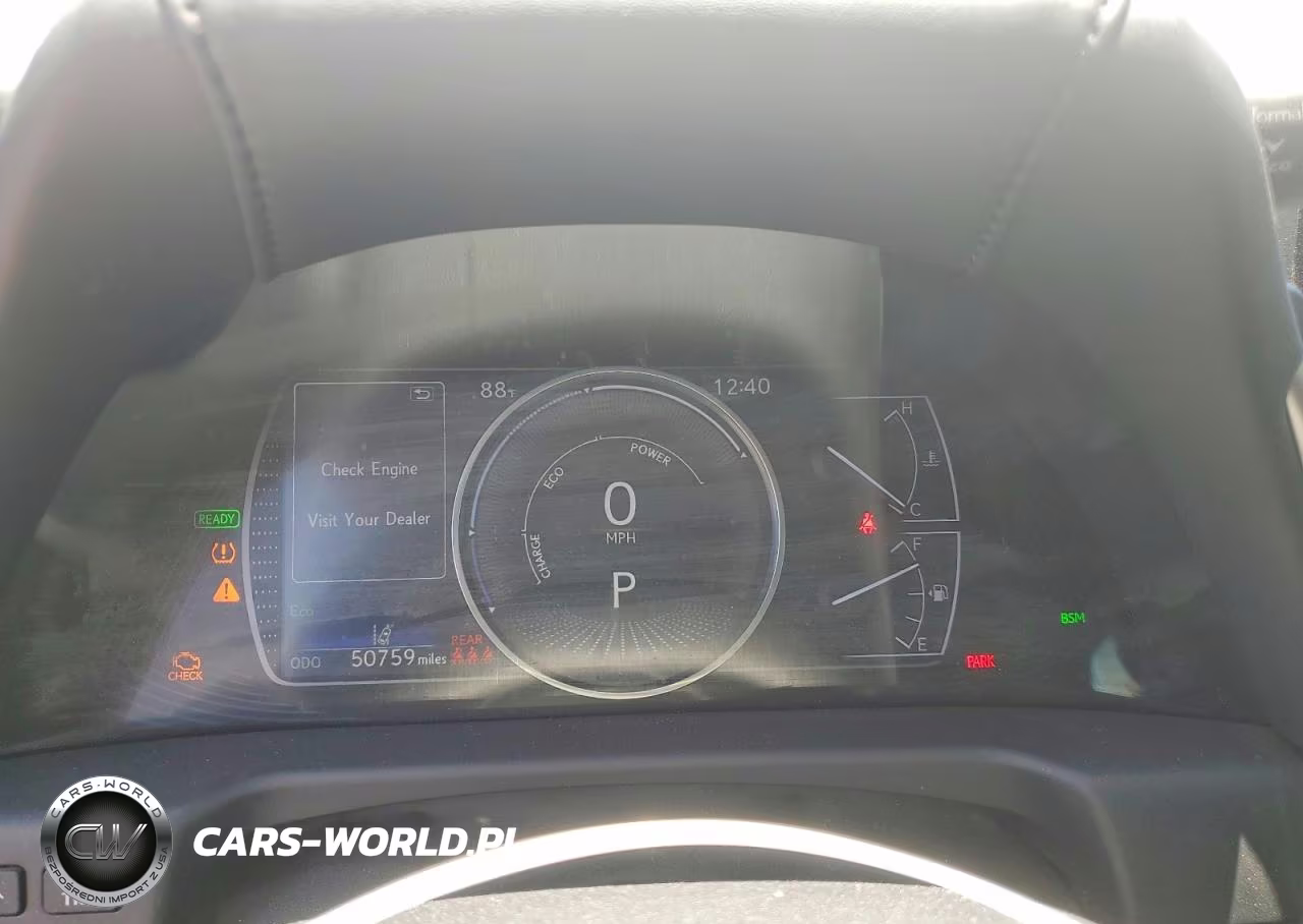 2019 Lexus Es 300H VIN:JTHB21B17K2002574 - 9