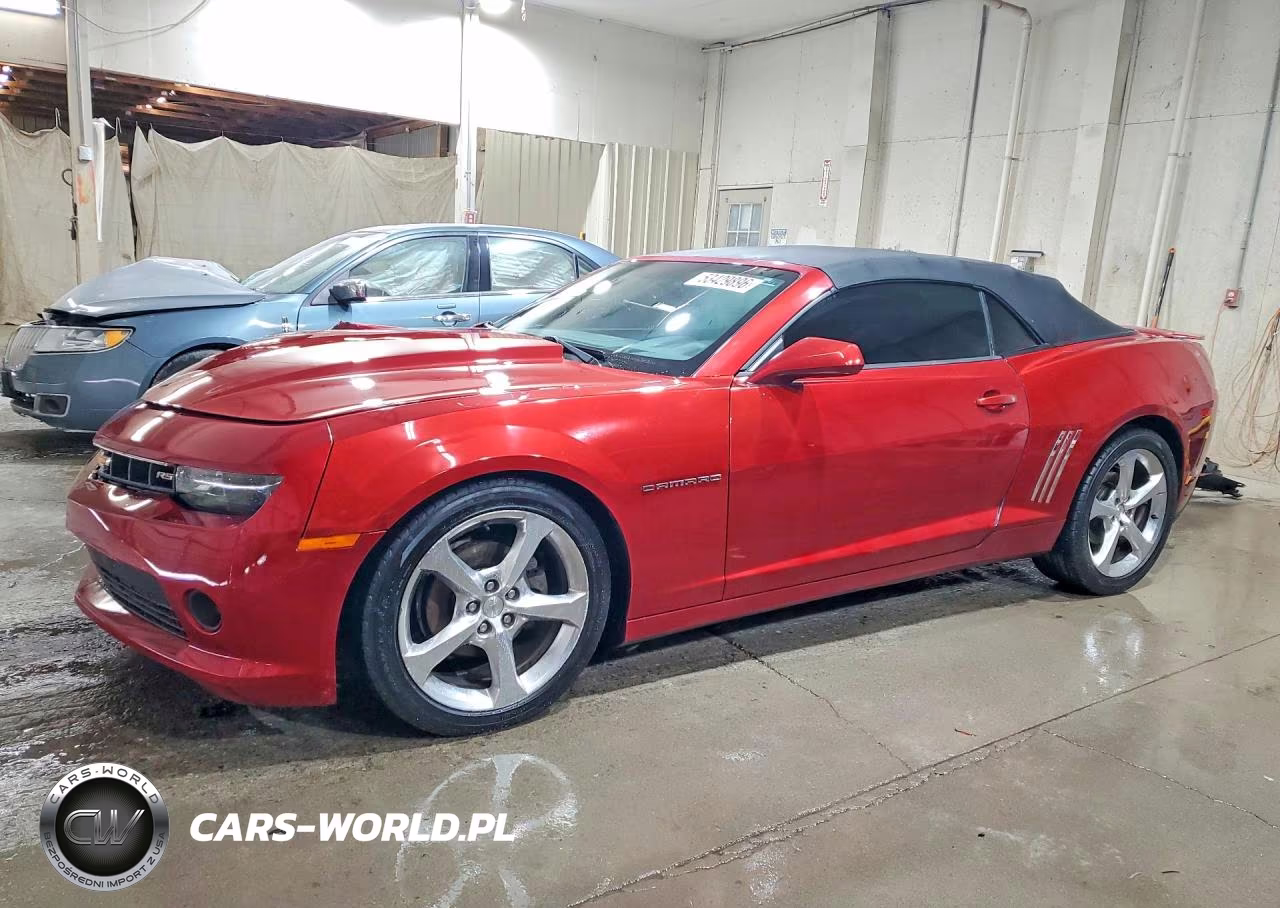 2014 Chevrolet Camaro Lt VIN:2G1FC3D33E9189949 - 1