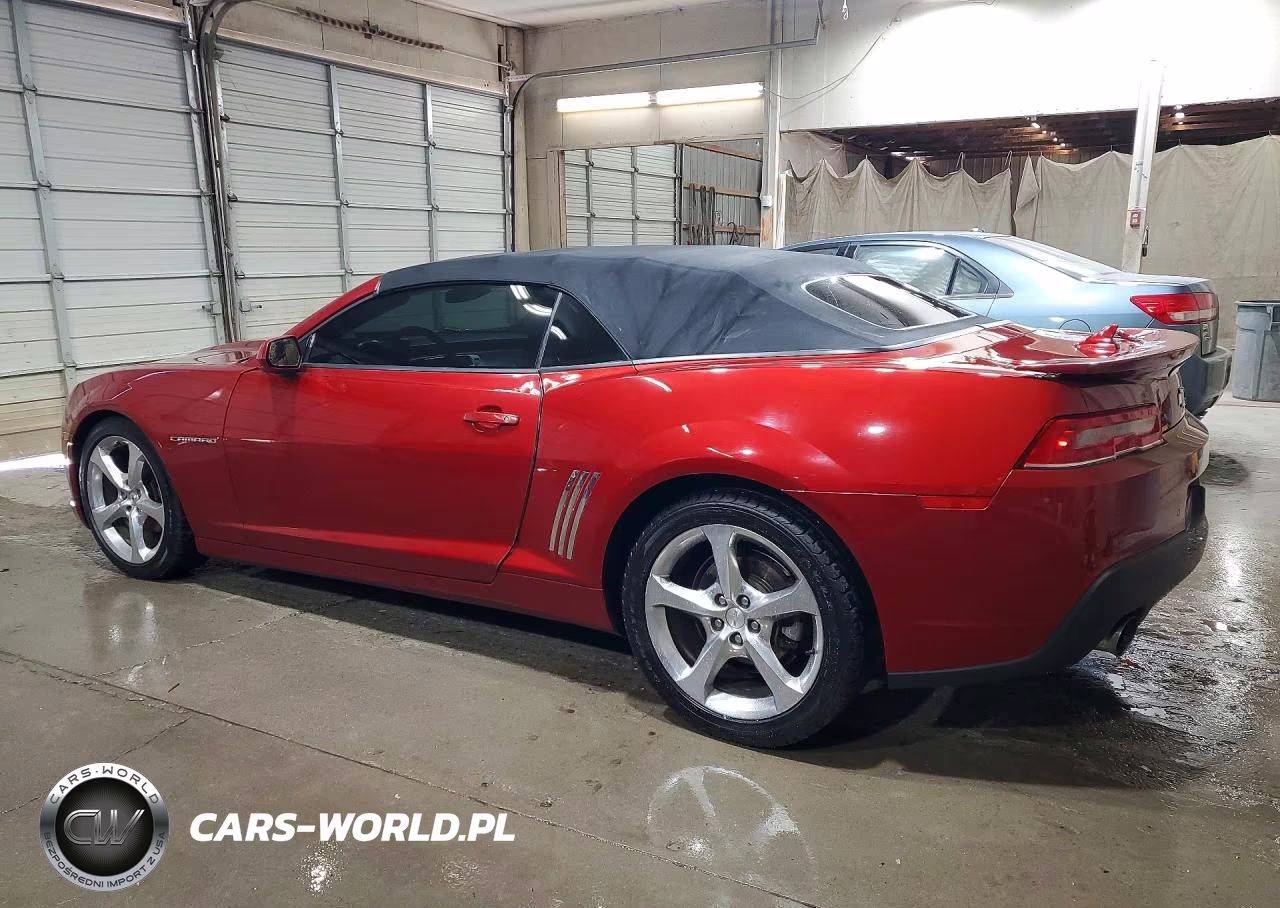 2014 Chevrolet Camaro Lt VIN:2G1FC3D33E9189949 - 2