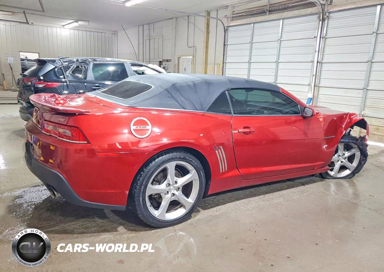 2014 Chevrolet Camaro Lt VIN:2G1FC3D33E9189949 - 3