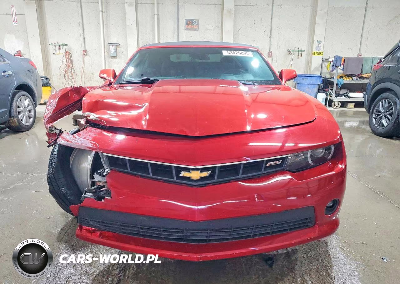 2014 Chevrolet Camaro Lt VIN:2G1FC3D33E9189949 - 5