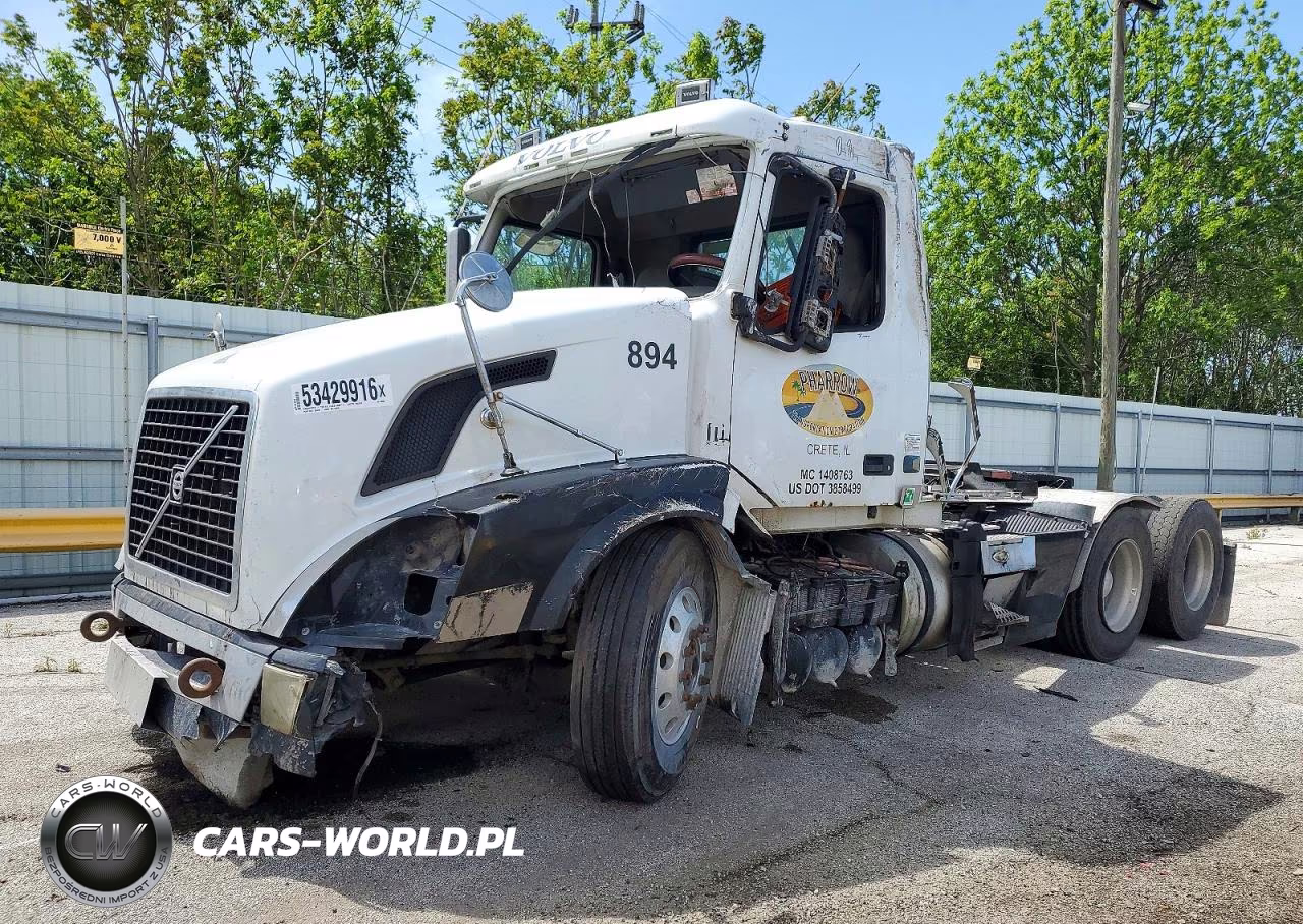2008 Volvo Vnl Semi Truck VIN:4V4NC9EHX8N493866 - 2