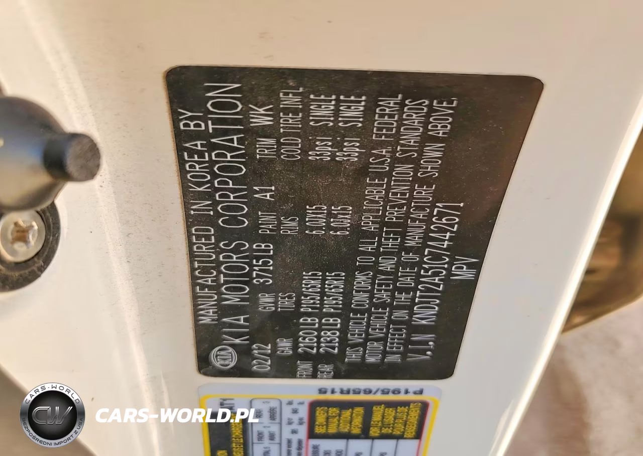 2012 Kia Soul Base VIN:KNDJT2A51C7442671 - 12
