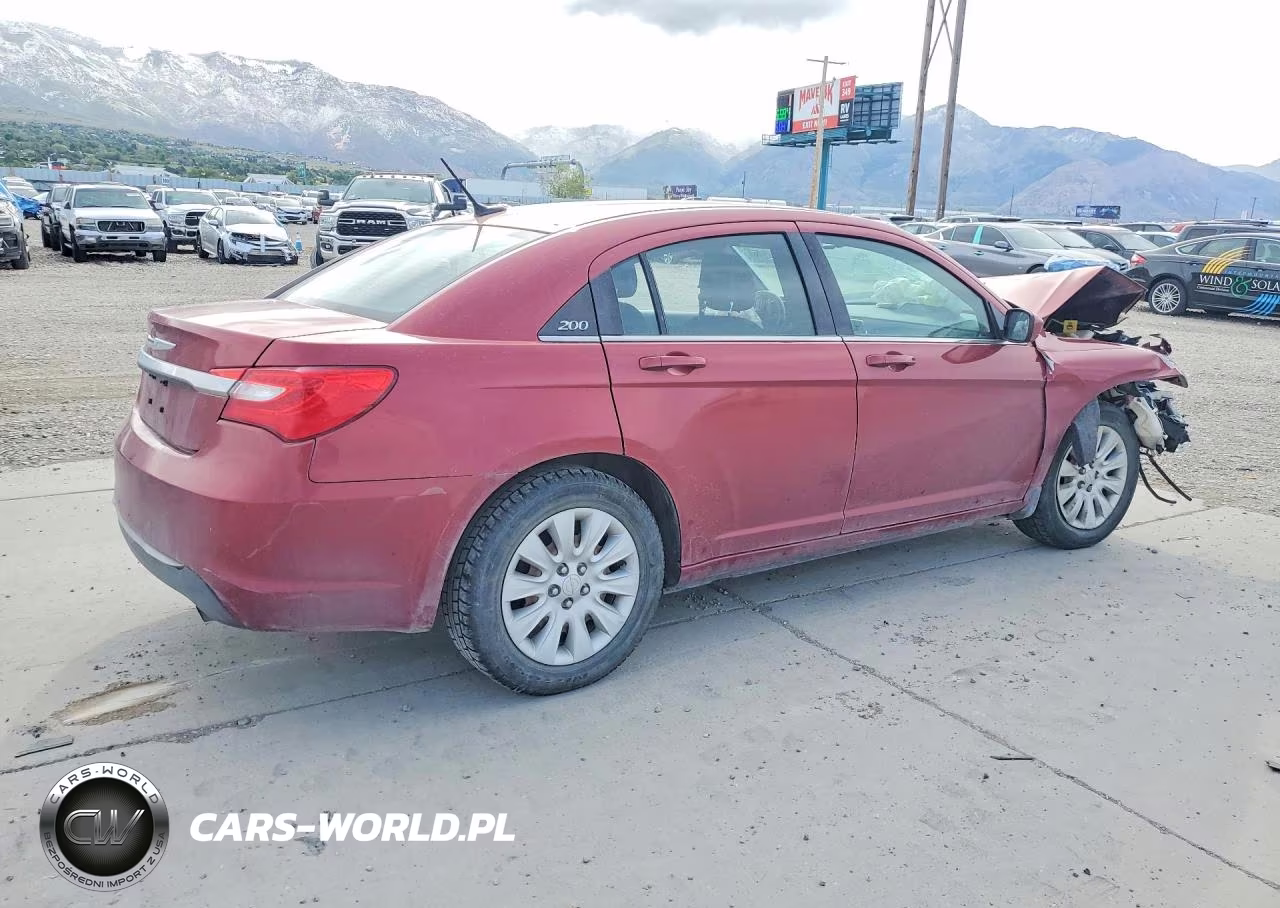 2013 Chrysler 200 Lx VIN:1C3CCBAB7DN646598 - 3
